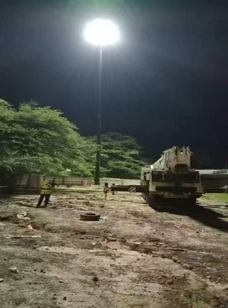 These are some pole projects completed by Jiangsu Yujun Lighting.