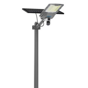Solar street light with CCTV camera