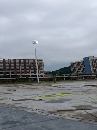 These are some pole projects completed by Jiangsu Yujun Lighting.