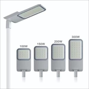 street light on pole