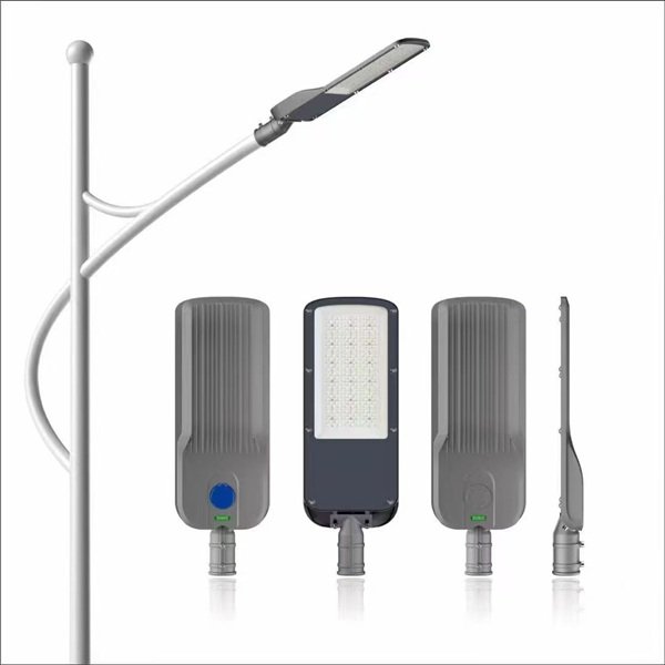 street light with pole