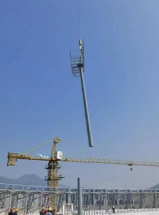 Football studium light tower post thumbnail